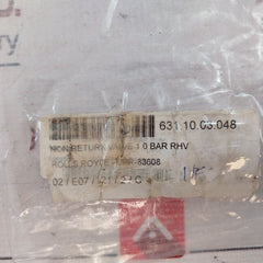 Emb M18L Non Return Valve 1.0 Bar Rhv
