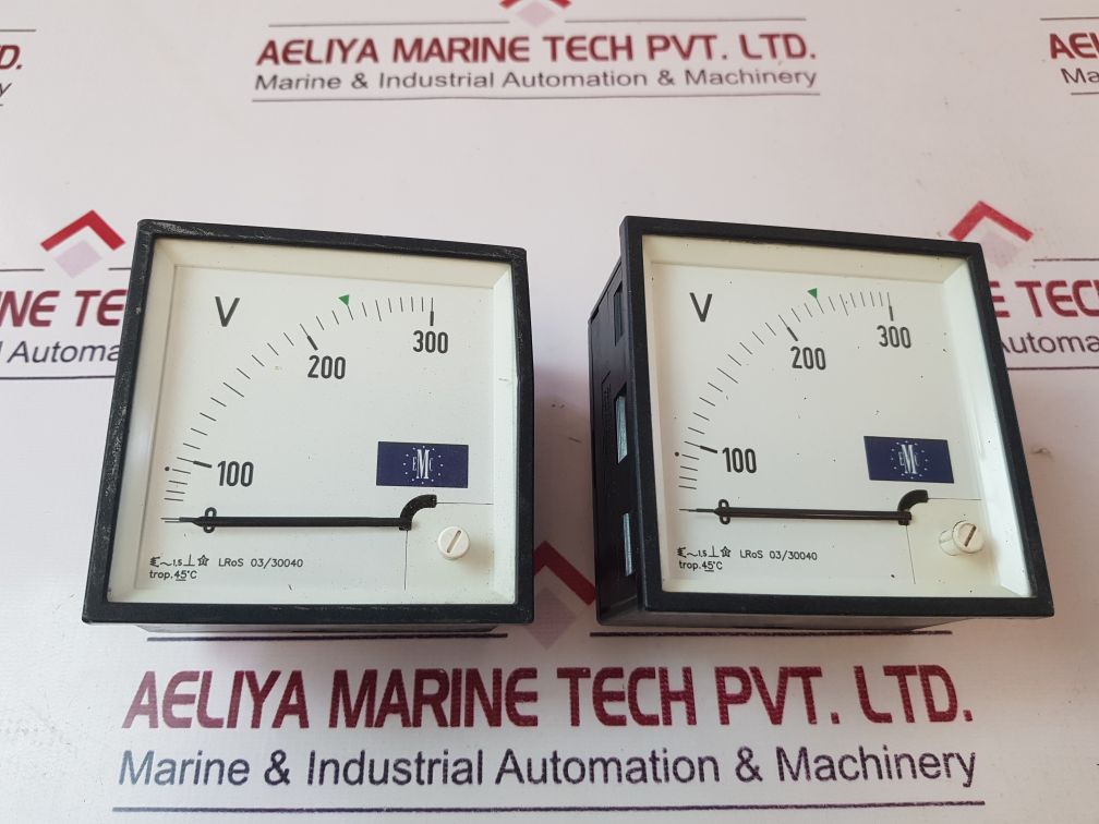 Emc Lros 0330040 Volt Meter