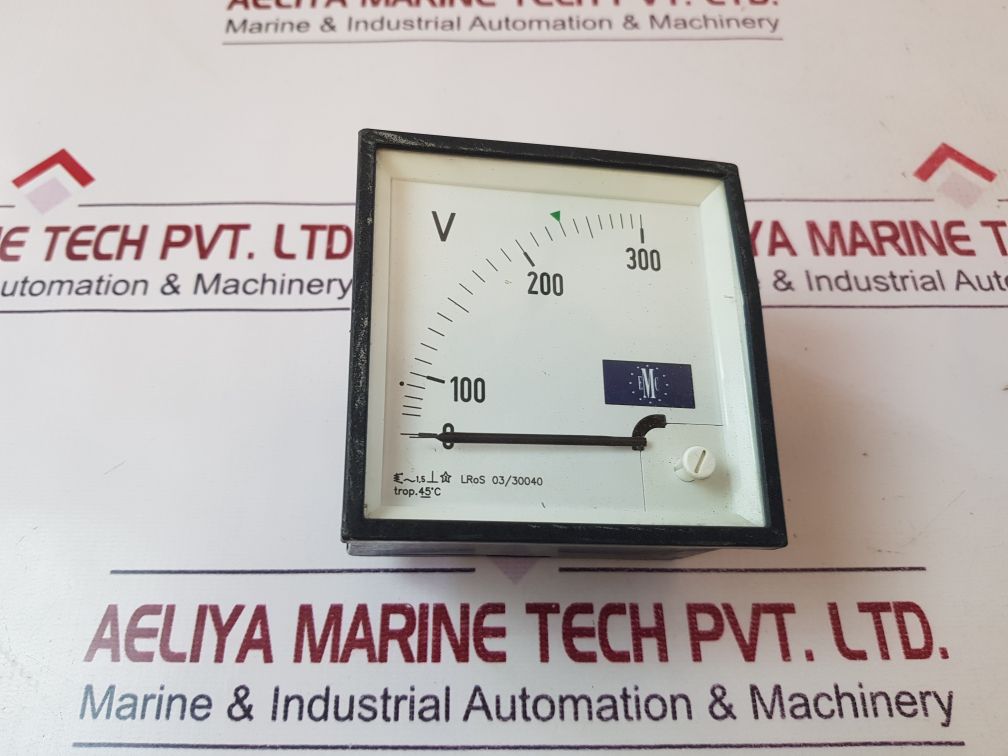 Emc Lros 0330040 Volt Meter