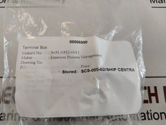 Emerson 03031-0332-0011 Terminal Box/Block 33-7501-01483-z