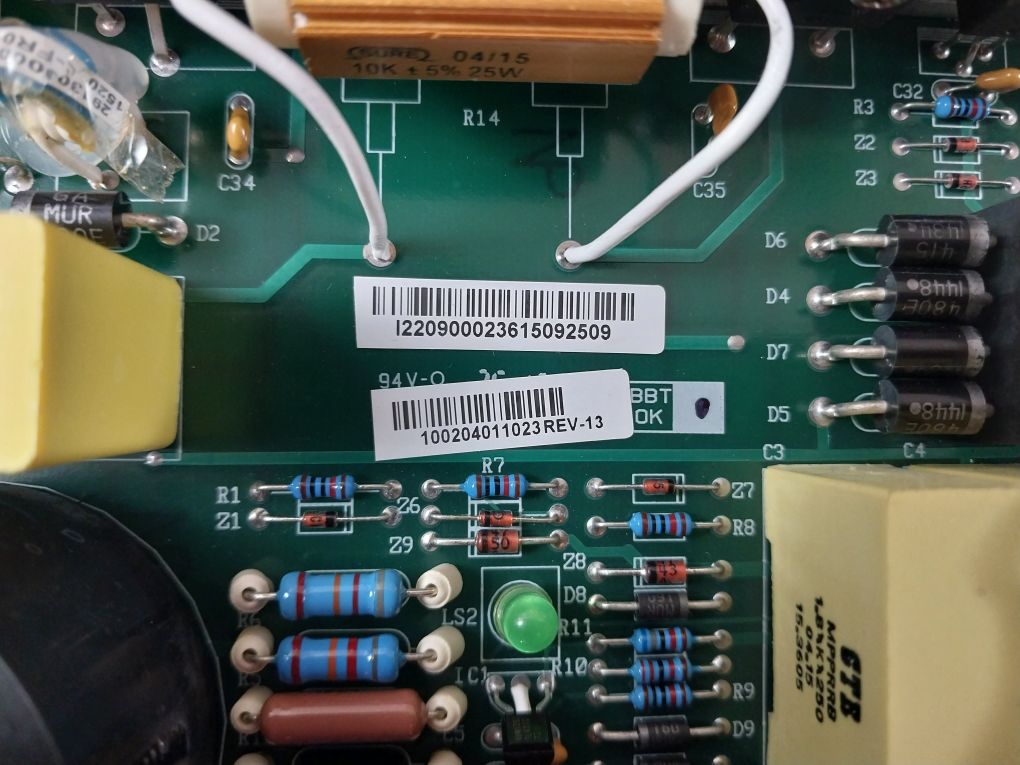 Emerson 100304120002 Pcb Card 100204011023
