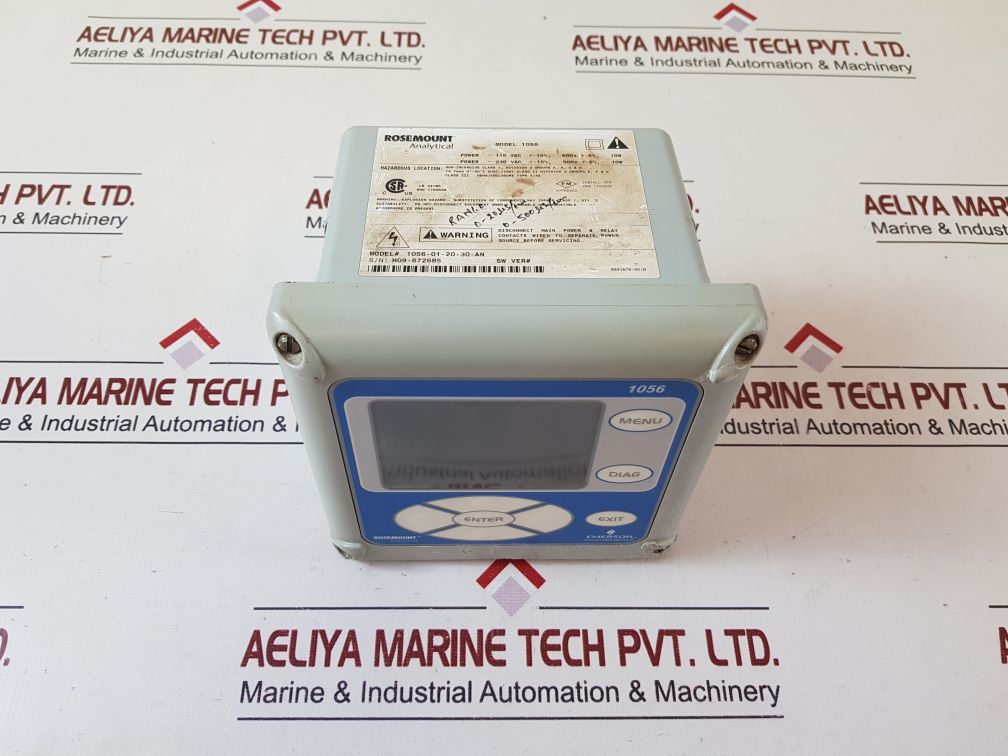 Rosemount emerson 1056-01-20-30-an liquid analyzer