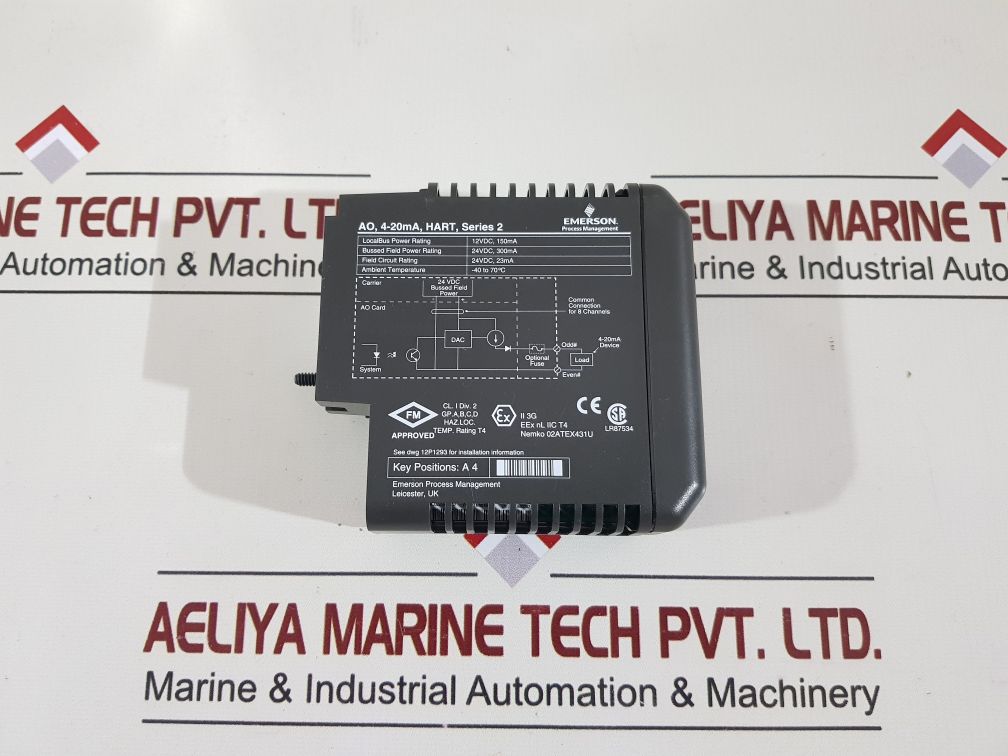 Emerson Kj3221X1-ba1 Input Module 12P2531X112