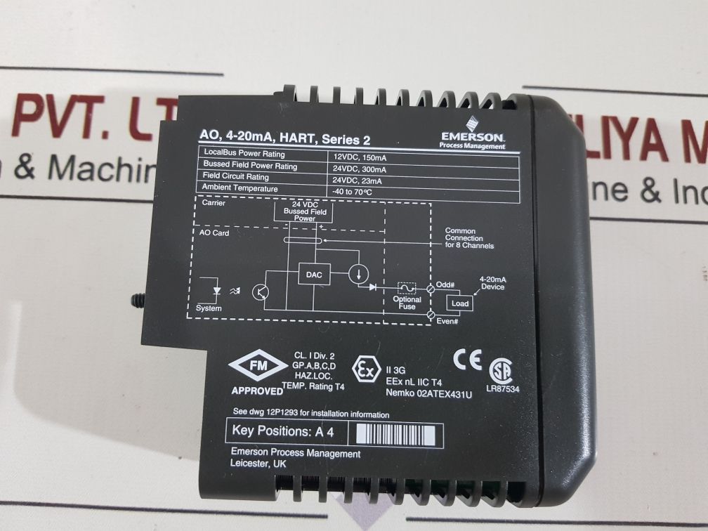 Emerson Kj3221X1-ba1 Input Module 12P2531X112