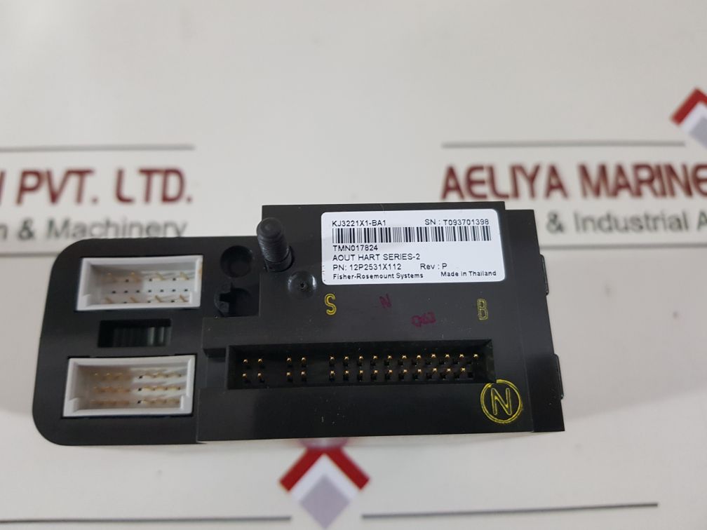 Emerson Kj3221X1-ba1 Input Module 12P2531X112