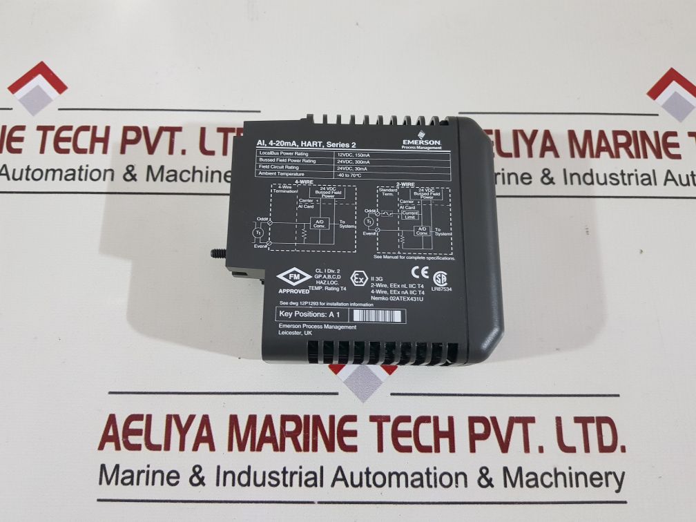 Emerson Kj3222X1-ba1 Input Module 12P2532X112