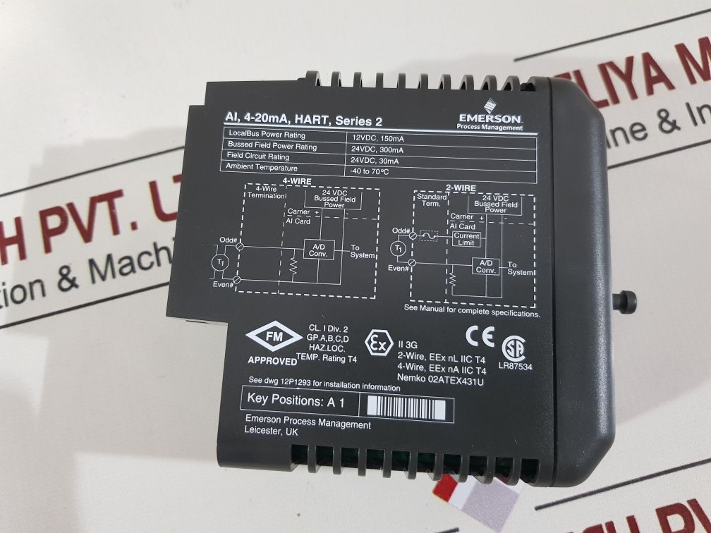 Emerson Kj3222X1-ba1 Input Module 12P2532X112
