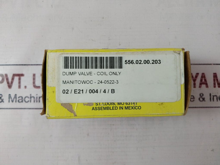 Emerson 24-0522-3 Coil For Solenoid Valve 230V