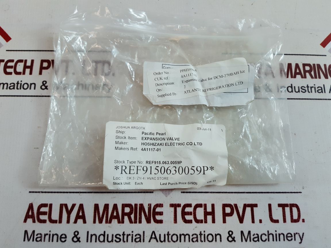 Emerson 4A1117-01 Expansion Valve Gt-05792-1