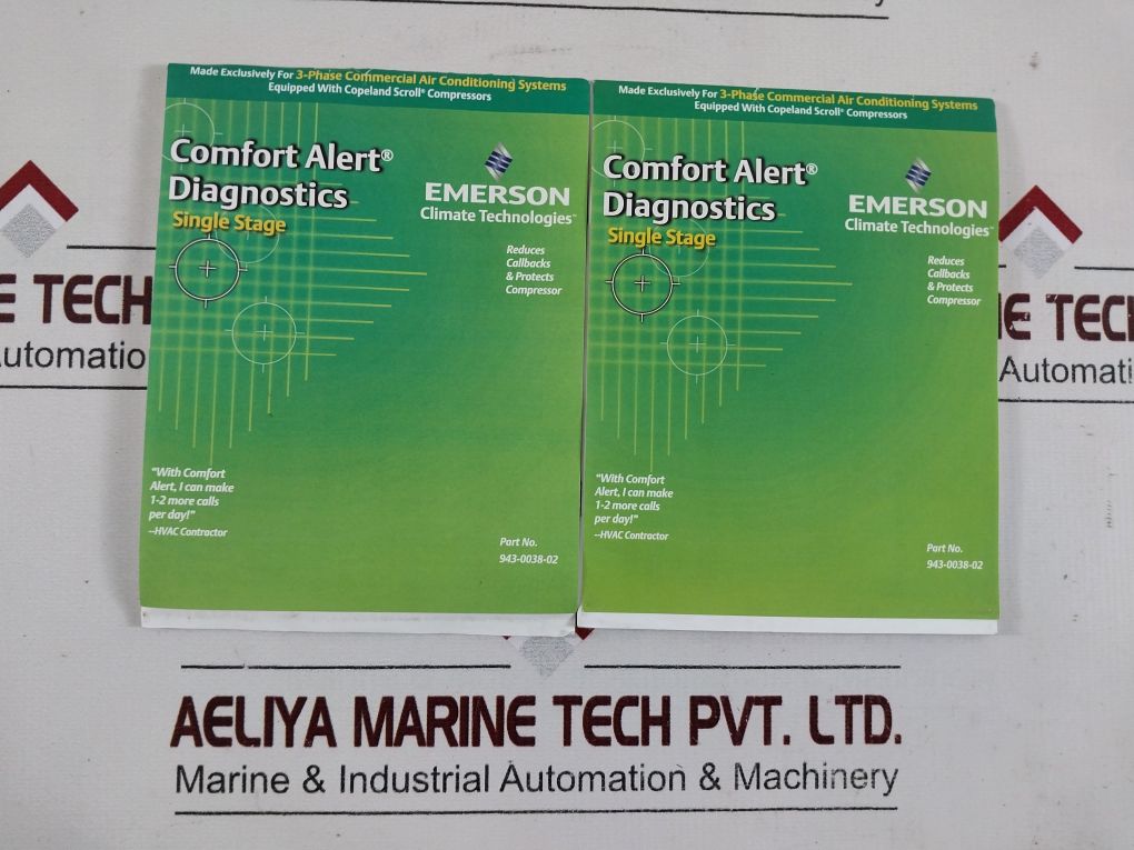 Emerson 543-0038-02 Comfort Alert Commercial Diagnostics