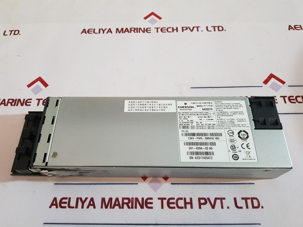 Emerson Aa26270 Power Supply C3Kx-pwr-350Wac V03