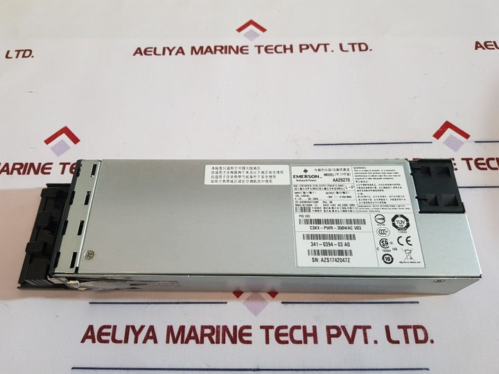Emerson Aa26270 Power Supply C3Kx-pwr-350Wac V03