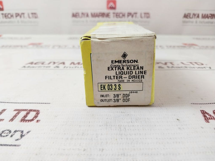 Emerson Ek-033 S Liquid Line Filter Drier 680 Psig