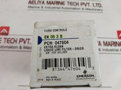 Emerson Ek-053 S Liquid Line Filter Drier 047604