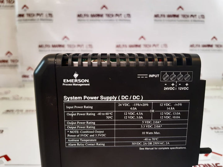 Emerson Kj1501X1-bc2 Dual DcDc Power Supply 12P2186X042 Rev-e
