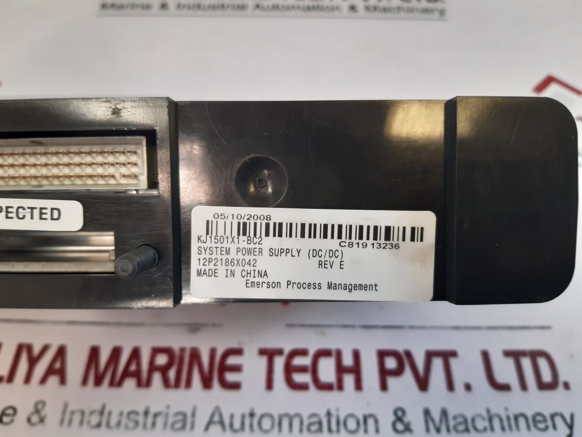 Emerson Kj1501X1-bc2 Dual DcDc Power Supply 12P2186X042 Rev-e
