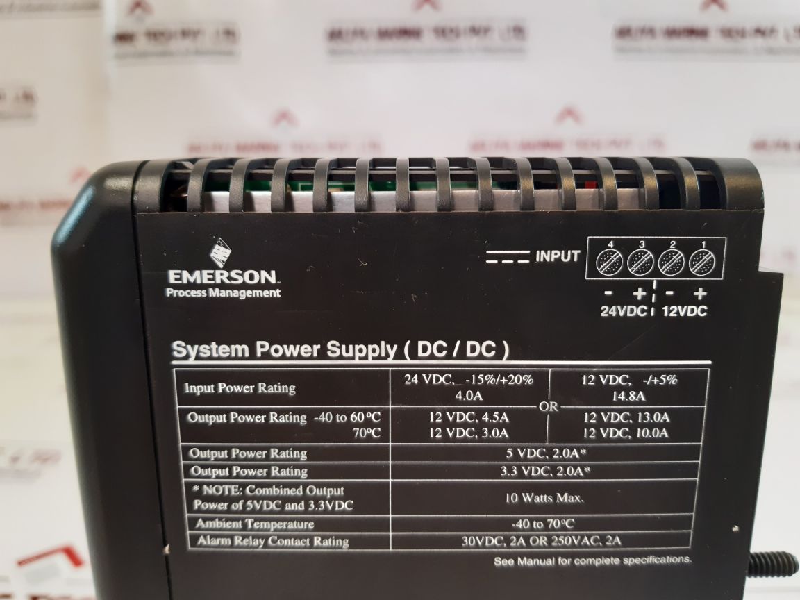 Emerson Kj1501X1-bc2 Dual DcDc Power Supply 12P2186X042 Rev E
