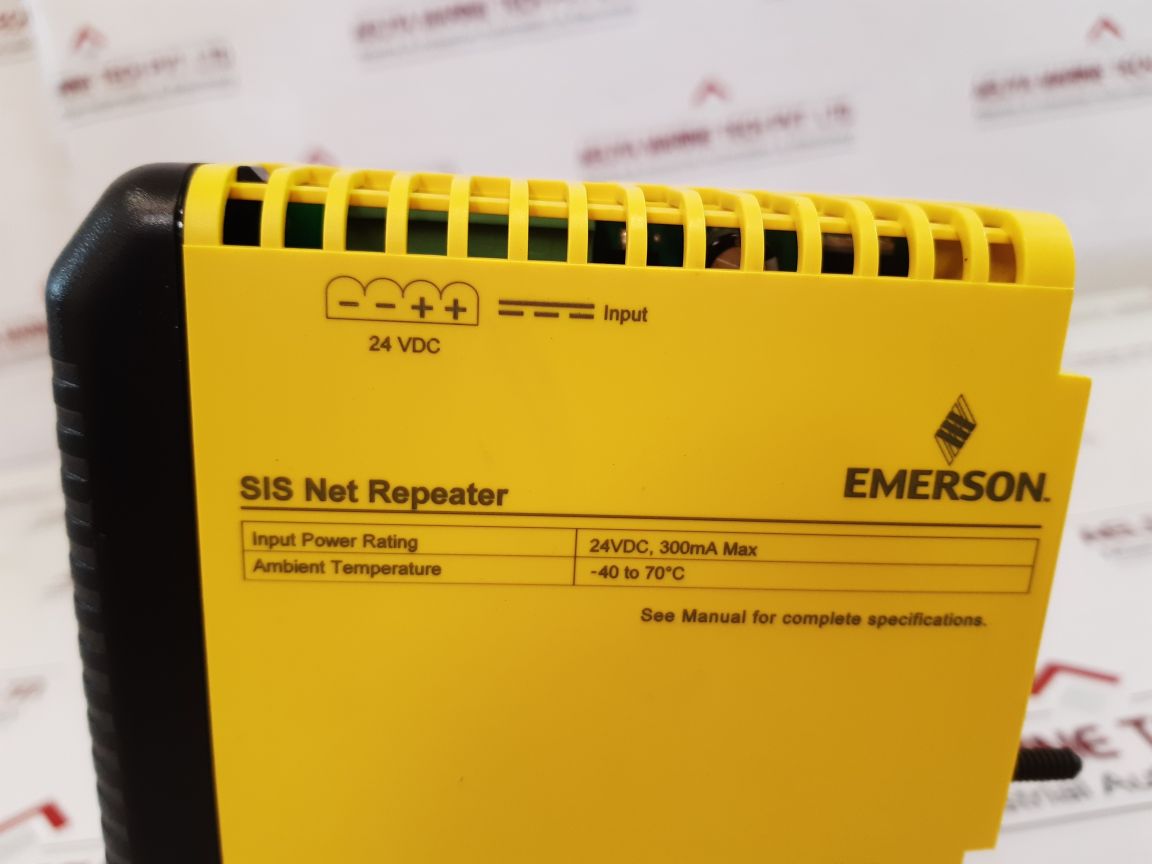 Emerson Kj2221X1-ba1 Sis Net Repeater 12P3232X132 Rev.P
