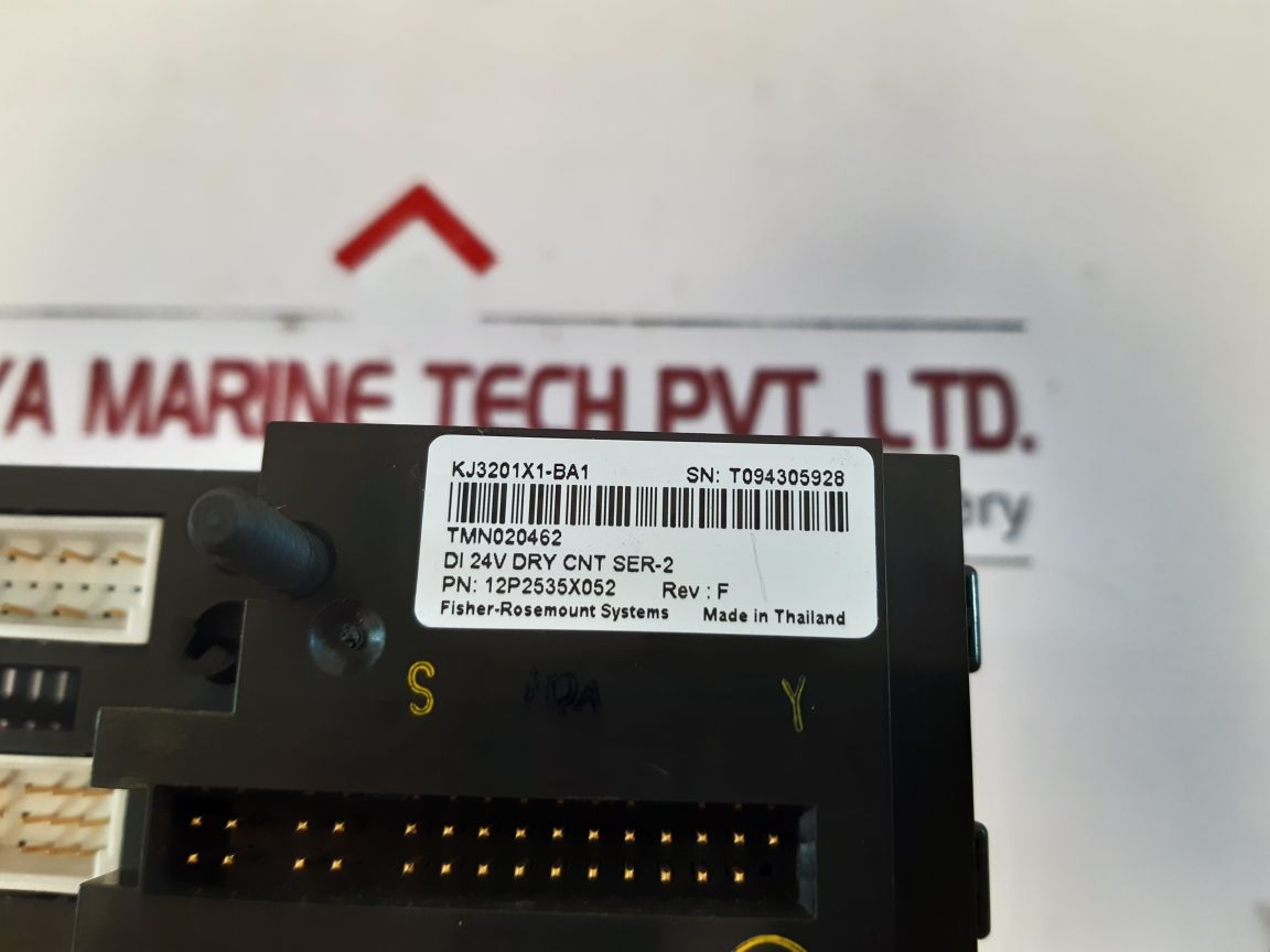 Emerson Kj3201X1-ba1 Dry Contact 12P2535X052 Rev F
