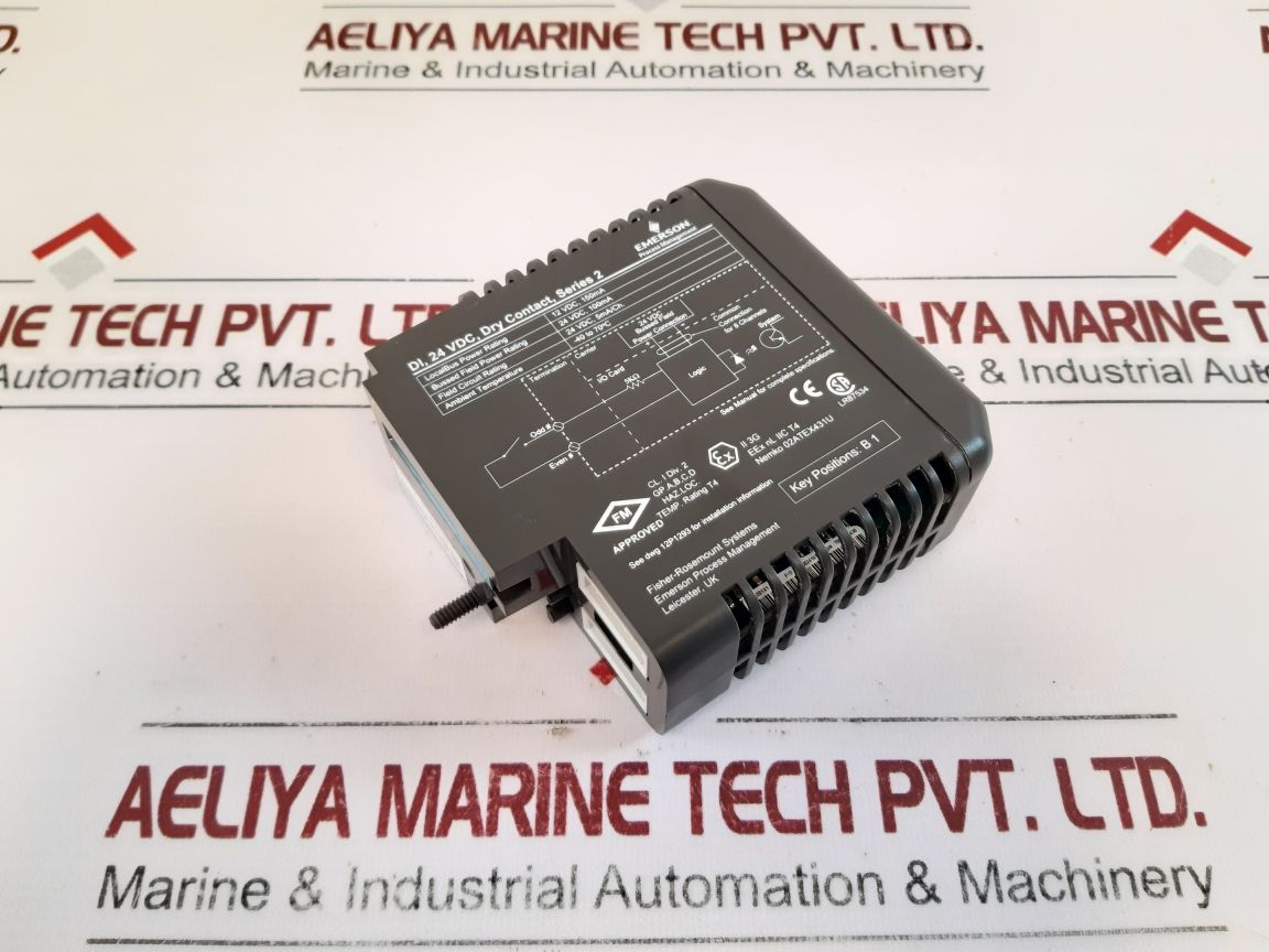 Emerson Kj3201X1-ba1 Input Module 12P2535X052 Rev F
