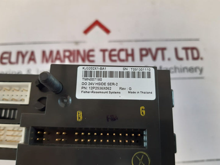 Emerson Kj3202X1-ba1 High Side Output Module 12P2536X062 Rev G
