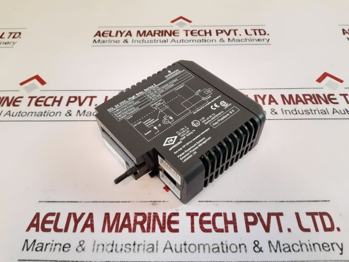 Emerson Kj3202X1-ba1 Output Module 12P2536X062 Rev G
