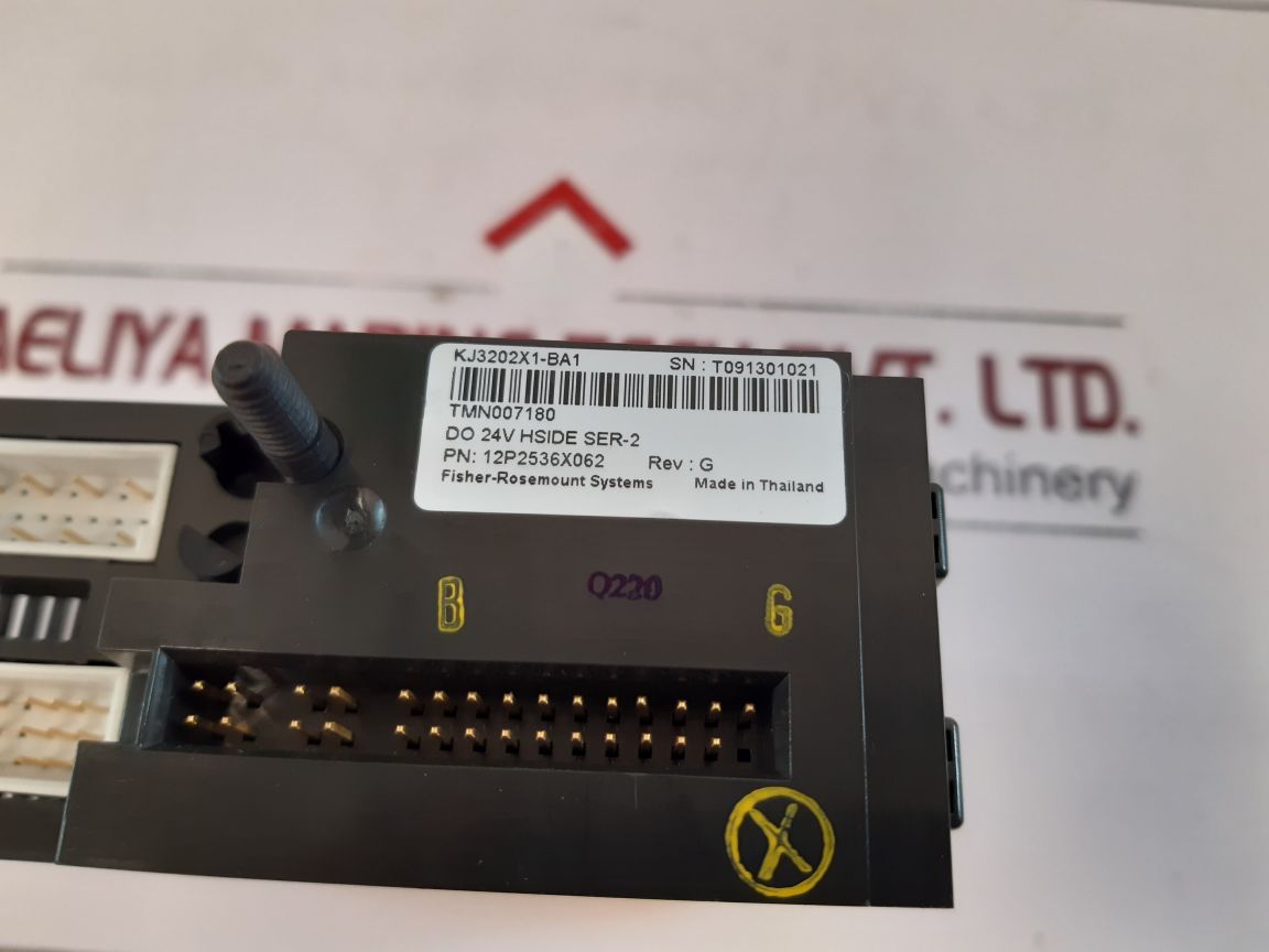 Emerson Kj3202X1-ba1 Output Module 12P2536X062 Rev G
