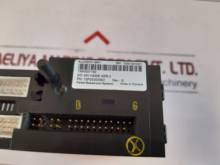 Emerson Kj3202X1-ba1 Output Module 12P2536X062 Rev G
