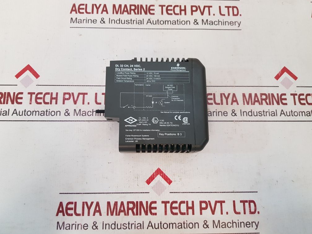 Emerson Kj3203X1-ba1 Input Module 12P3270X032