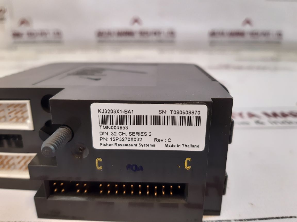 Emerson Kj3203X1-ba1 Digital Input Module 12P3270X032 RevC
