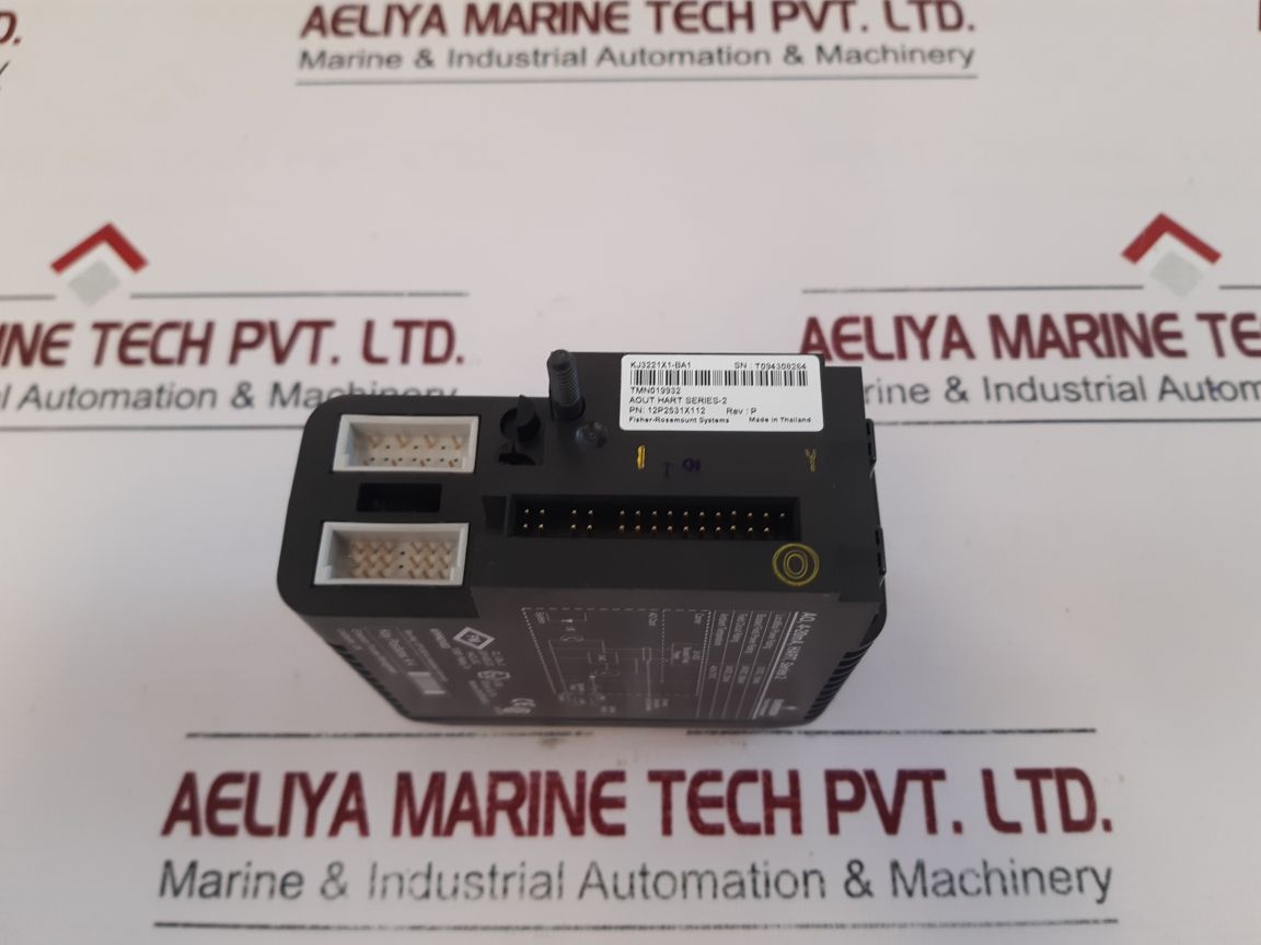Emerson Kj3221X1-ba1 Analog Output Module 12P2531X112 RevP

