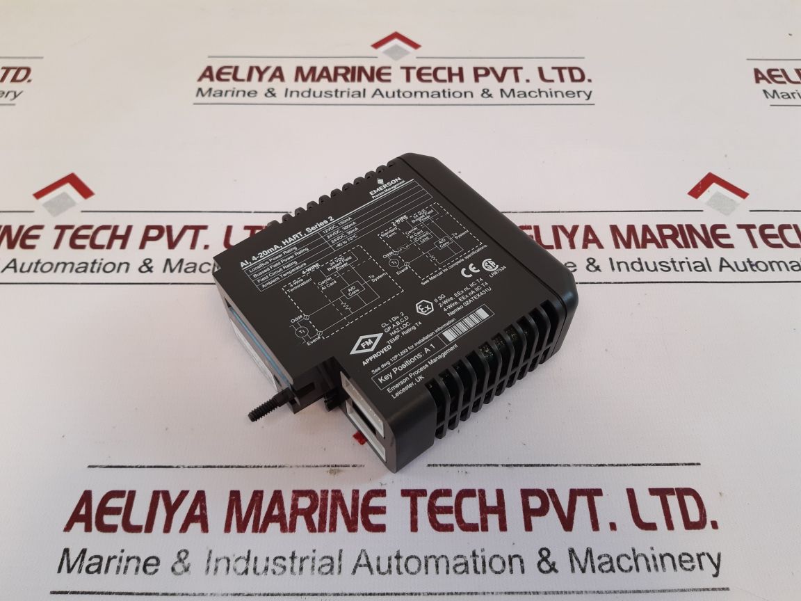 Emerson Kj3222X1-ba1 Input Module 12P2532X112 RevM
