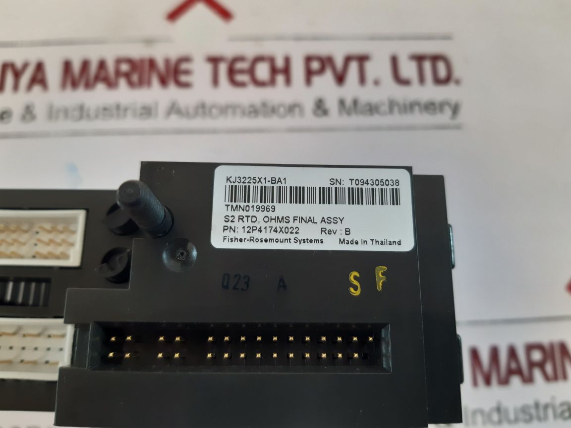 Emerson Kj3225X1-ba1 Input Module 12P4174X022
