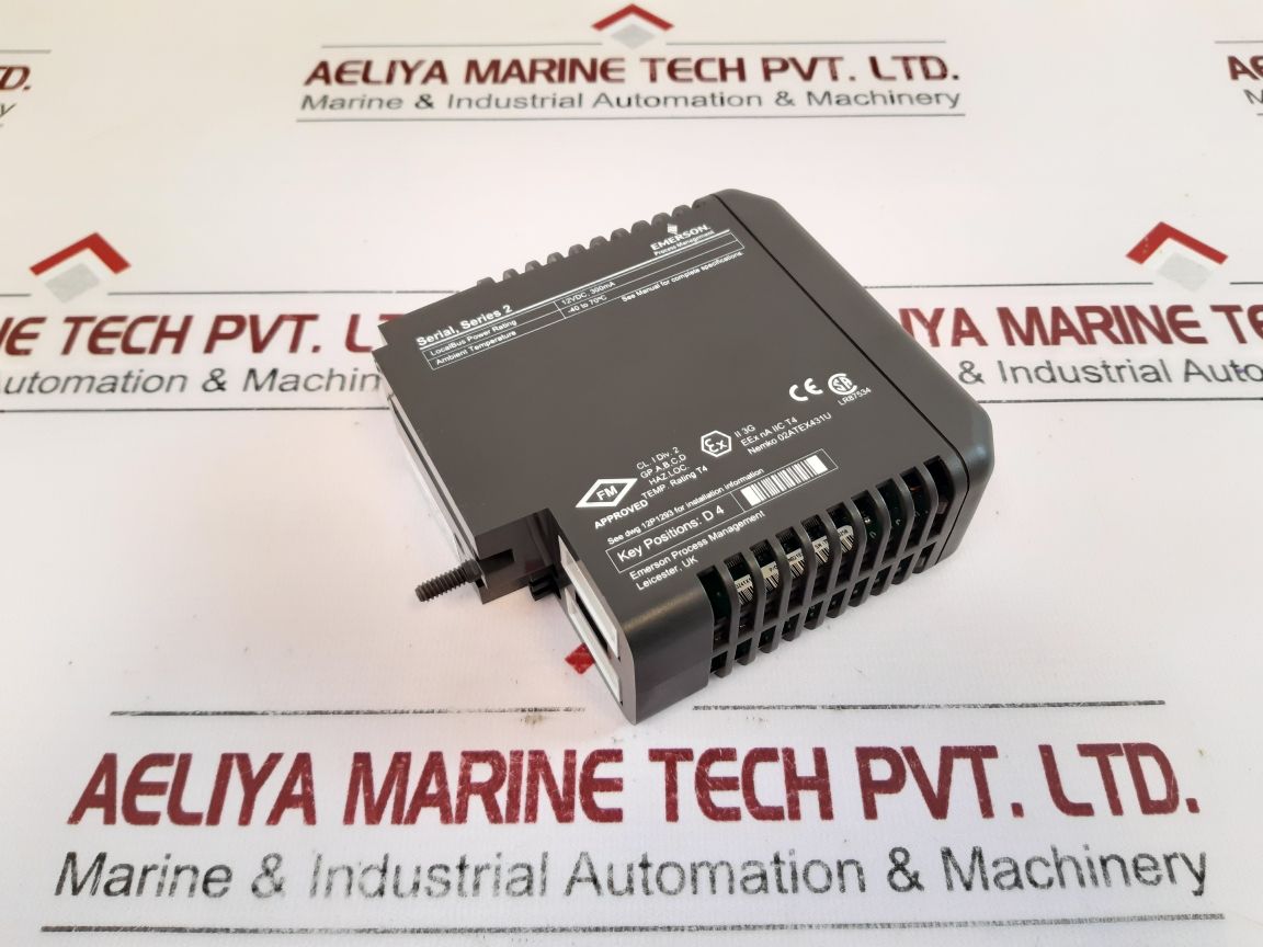 Emerson Kj3241X1-ba1 Interface Module 12P2506X052 Rev F
