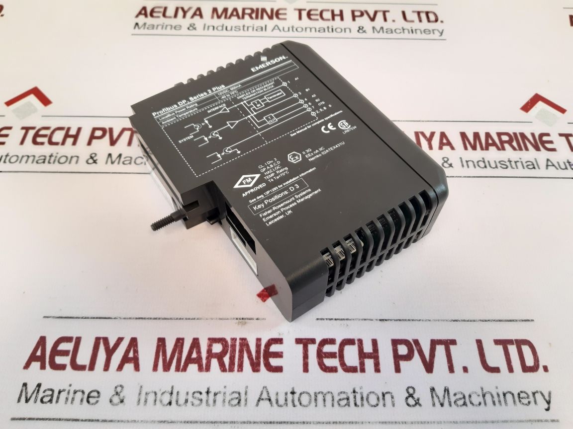 Emerson Kj3243X1-bb1 Profibus Dp 12P3994X032 Rev D
