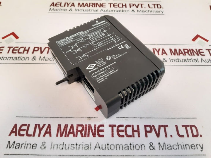 Emerson Kj3243X1-bb1 Profibus Dp 12P3994X032 Rev D
