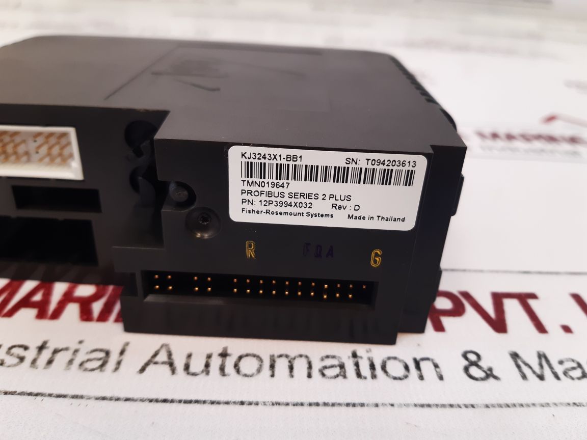 Emerson Kj3243X1-bb1 Profibus Dp 12P3994X032 Rev D
