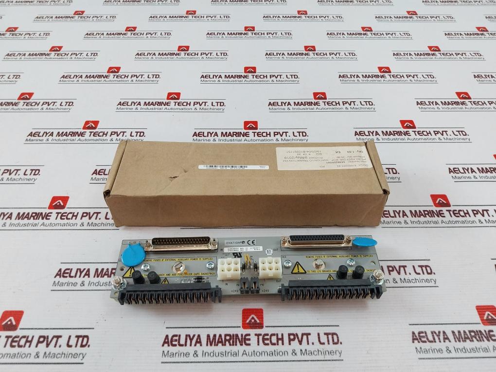 Emerson Ovation 3A99266G01 Local I/O Transition Panel Pc Board Rev.18