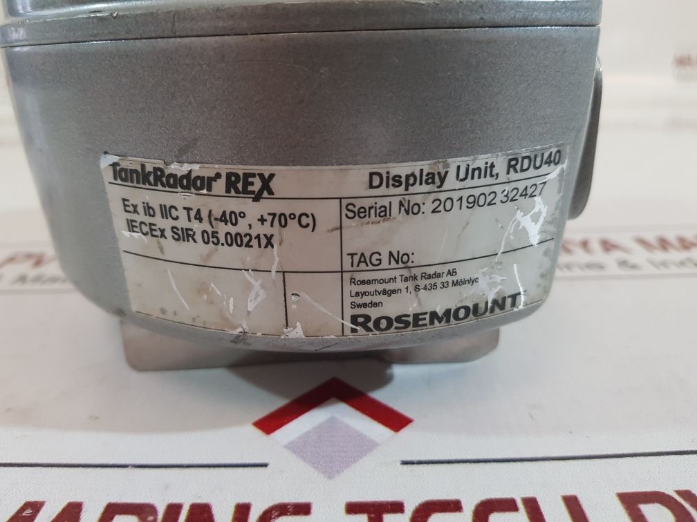 Emerson Rdu40 Display Unit
