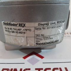 Emerson Rdu40 Display Unit
