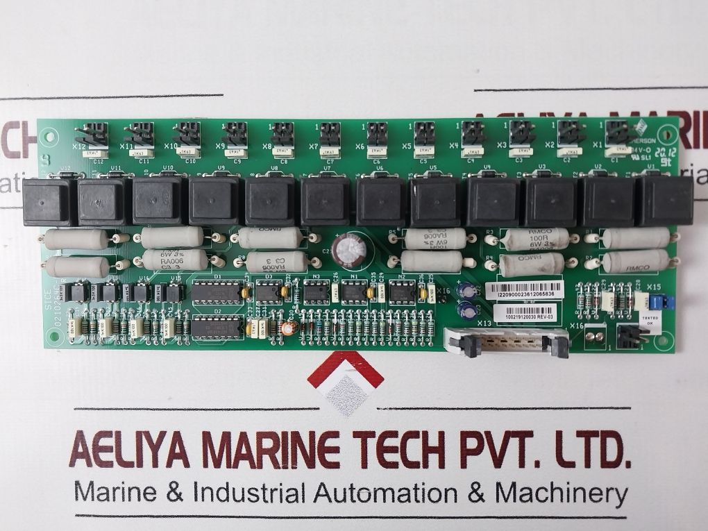 Emerson Sice 0210264C-b Pcb Card 100219120030 Rev-03