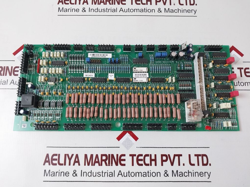 Emerson Sice 0210267F-b Pcb Card 100208011021 Rev-04