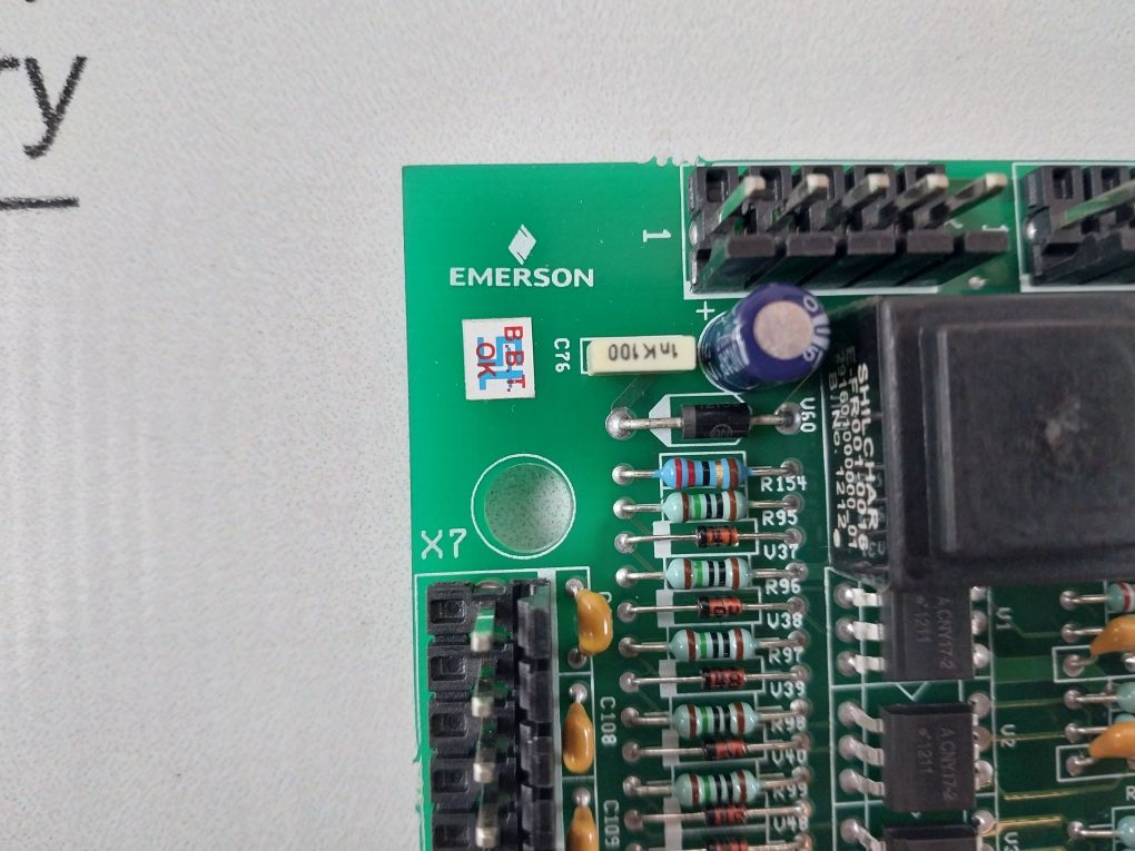 Emerson Sice 0210267F-b Pcb Card 100208011021 Rev-04