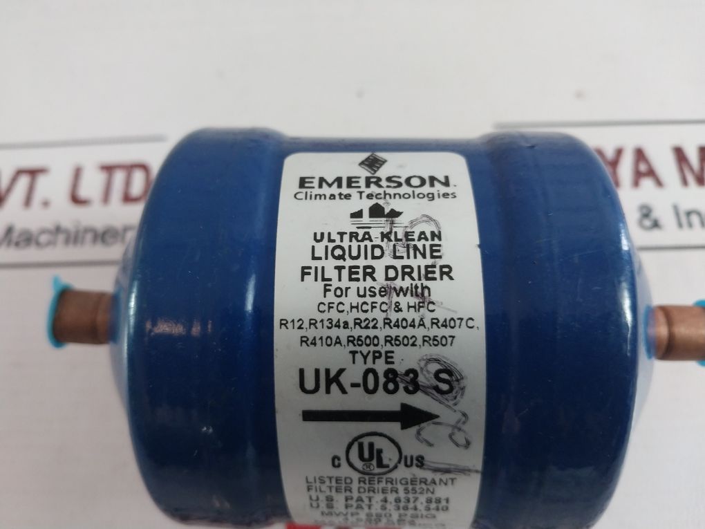 Emerson Uk-083 S Liquid Line Filter Drier 680 Psig