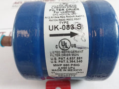 Emerson Uk-083 S Liquid Line Filter Drier 680 Psig