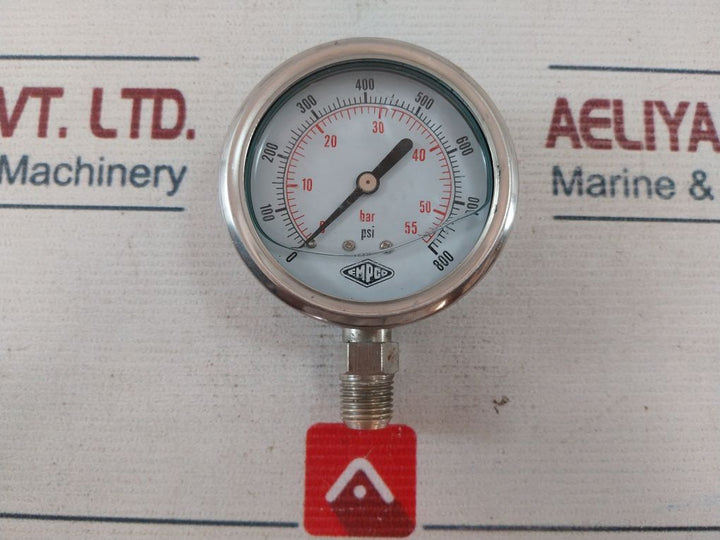 Empco 0-800 Psi Pressure Gauge
