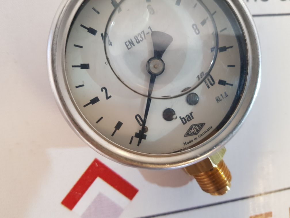 Empeo En 837-1 Pressure Gauge