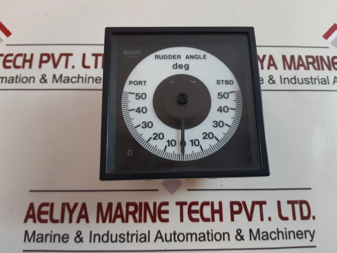 Emri Dlq96 50-0-50Ø Rudder Angle Indicator
