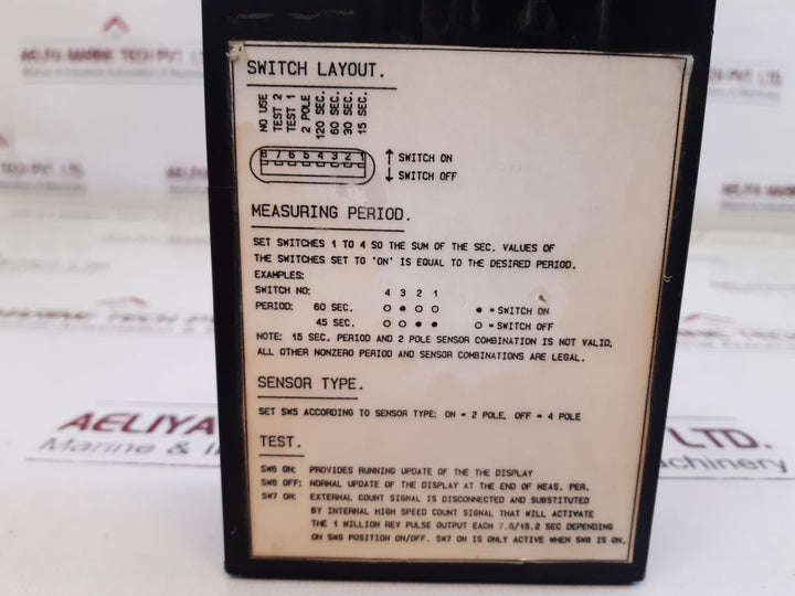 Emri Tbt 10 Precision Rpm Display
