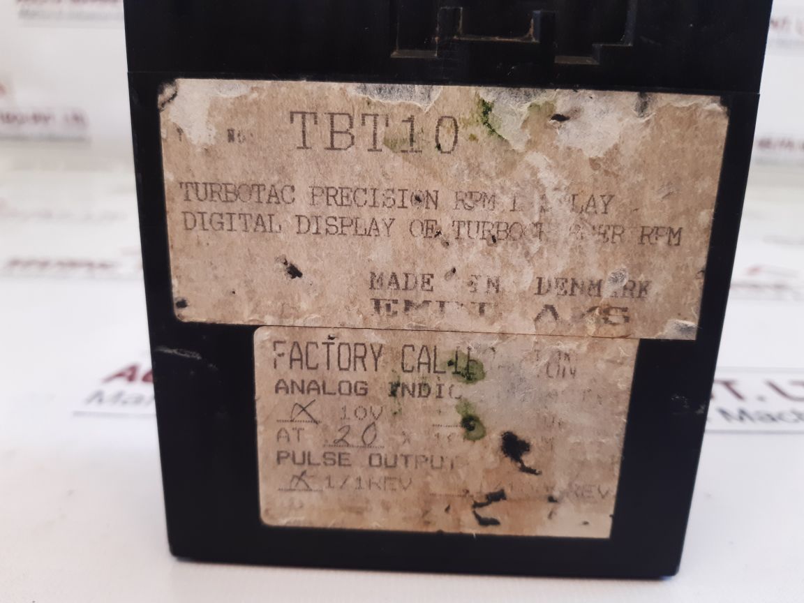 Emri Tbt 10 Precision Rpm Display
